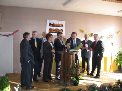 signature de la convention le 15 décembre 2006.